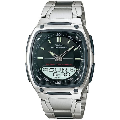 Relógio Masculino Casio Aw-81d-a1vdf Anadigi 30 Memórias