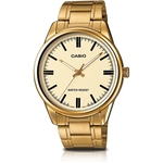 Relogio Masculino Casio Collection - Mtp-v005g-9audf -dourado