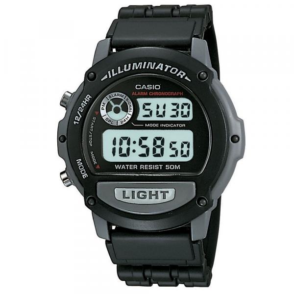 Relogio Masculino Casio Digital a Prova de Agua W-871h-1vhdr- Preto