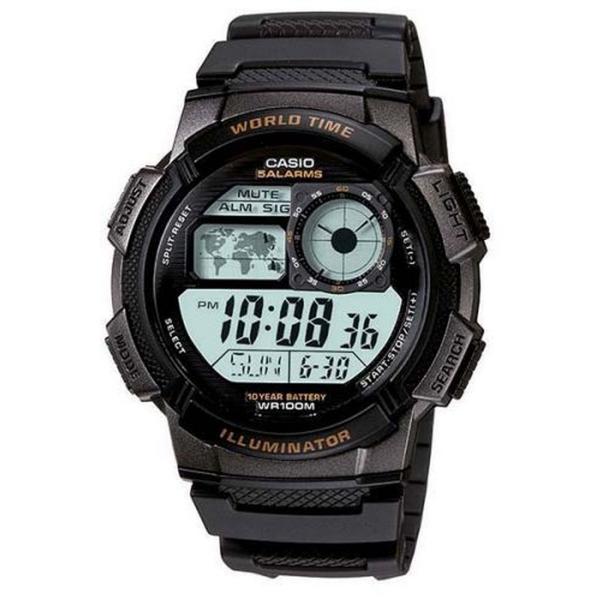 Relogio Masculino Casio Digital Ae-1000w-1avdf - Preto