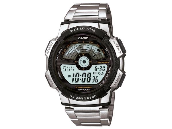 Relógio Masculino Casio Digital - AE-1100WD-1AVDF