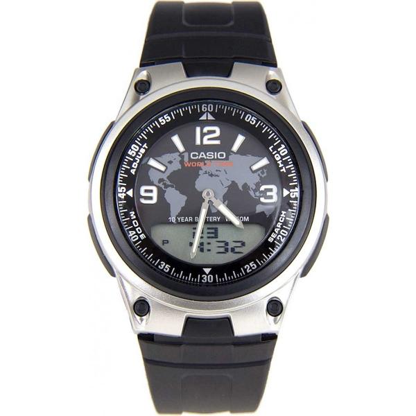 Relógio Masculino Casio Digital AW-80-1A2VDF - Preta/Preto