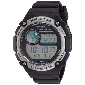 Relógio Masculino Casio Digital CPA-100-1AV - Preto