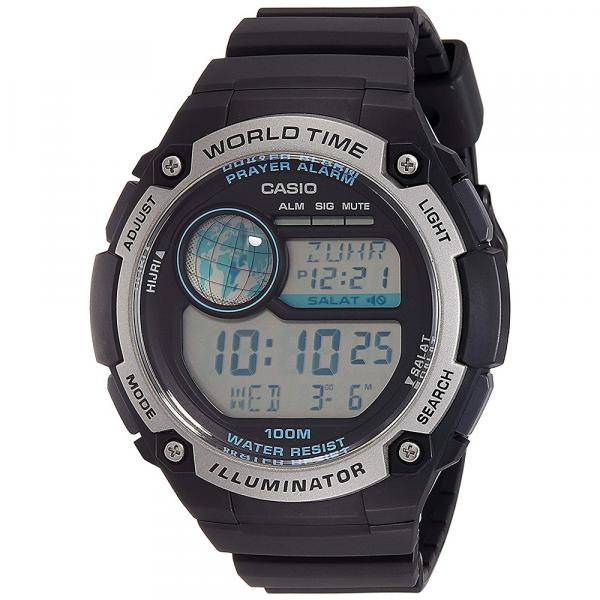 Relógio Masculino Casio Digital CPA-100-1AV - Preto