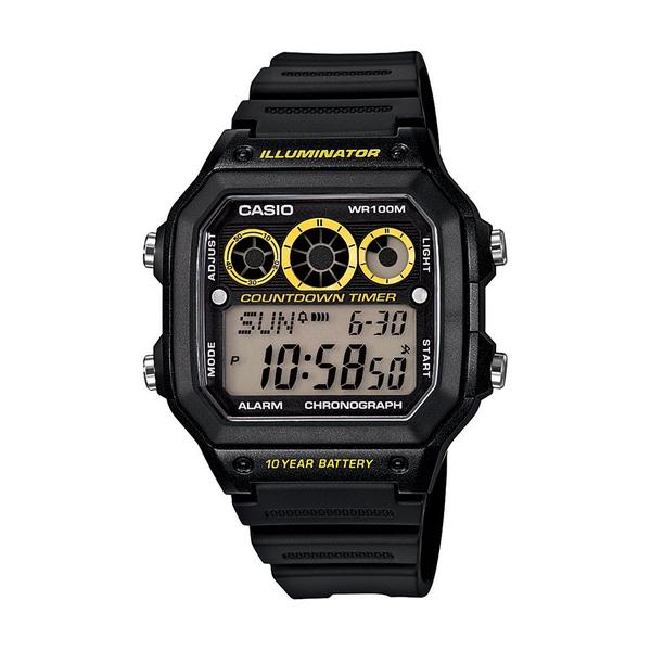 Relógio Masculino Casio Digital Esportivo AE-1300WH-1AVDF AE1300WH1AVD - Casio*