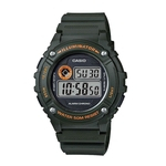 Relógio Masculino Casio Digital Esportivo W-216h-3bvdf - Verde