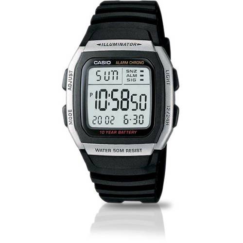 Relógio Masculino Casio Digital ESPORTIVO W-96H-1AVDF