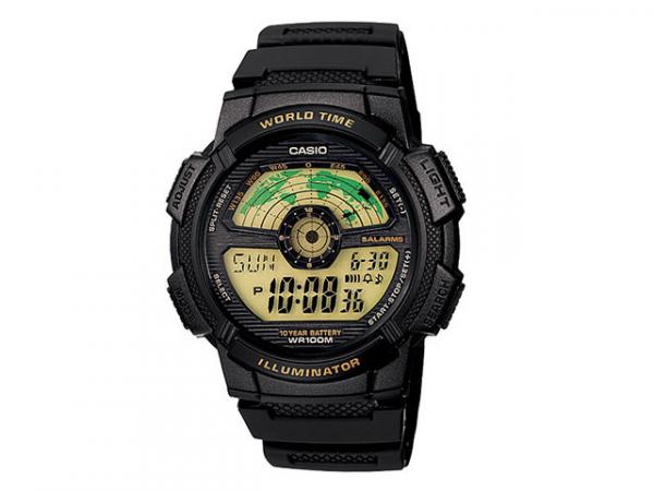 Relógio Masculino Casio Digital - Resistente à Água AE-1100W-1BV