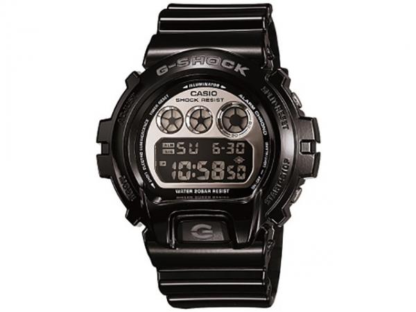 Relógio Masculino Casio Digital Resistente à Água - Cronógrafo Cronômetro G-SHOCK DW-6900NB-1DR