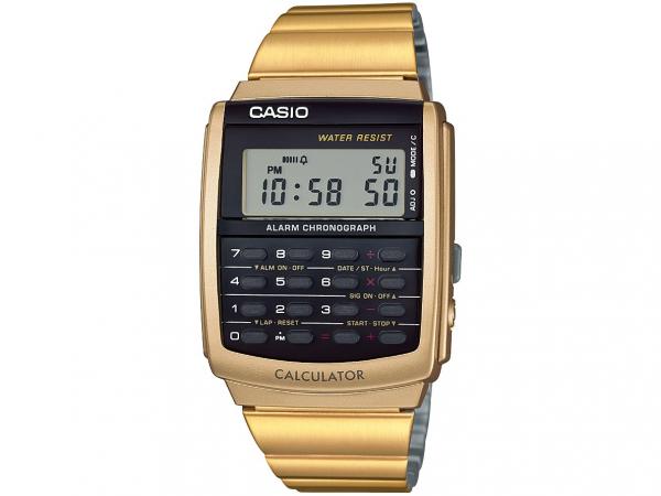 Relógio Masculino Casio Digital - Resistente à Água Cronômetro CA-506G-9ADF