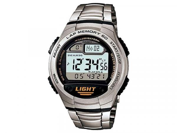 Relógio Masculino Casio Digital - Resistente à Água W-734D-1AV