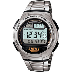 Relógio Masculino Casio Digital Social W-734D-1AVDF