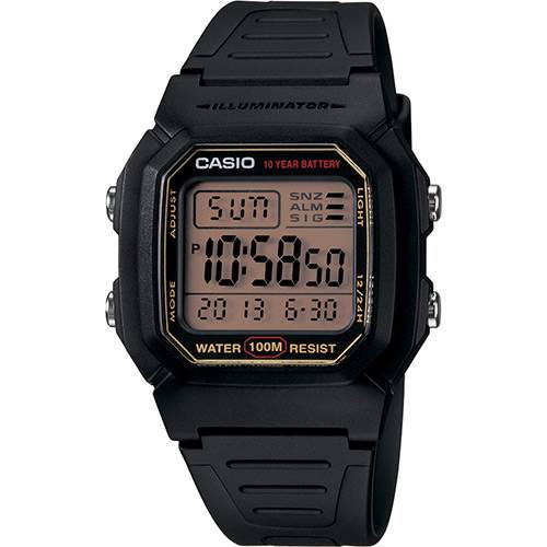 Relógio Masculino Casio Digital Social W-800HG-9AVDF