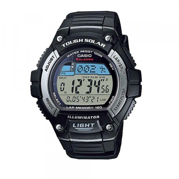 Relógio Masculino Casio Digital Solar Preto W-S220-1AVDF