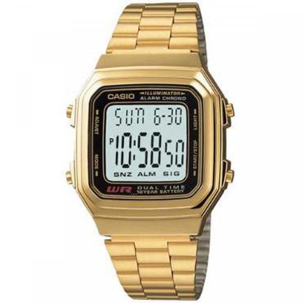 Relógio Masculino Casio Digital Vintage A178WGA-1ADF