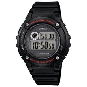 Relogio Masculino Casio Digital W-216h-1avdf