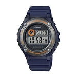 Relógio Masculino Casio Digital W-216h-2bvdf - Grafite/azul