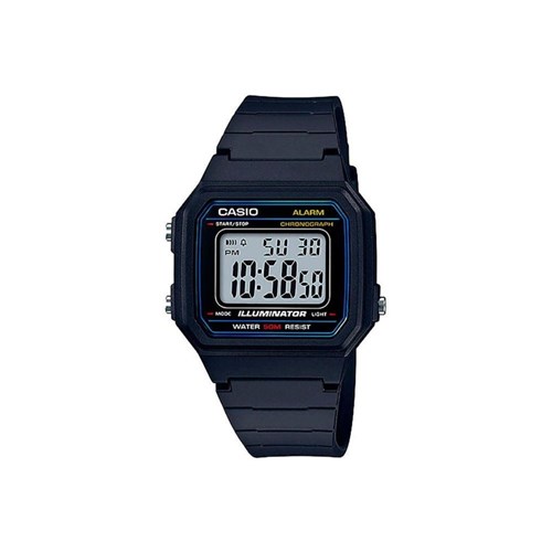 Relógio Masculino Casio Digital W-217H-1Avdf - Preto