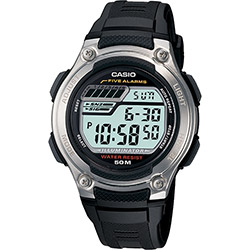 Relógio Masculino Casio Digital W-212H-1AVDF