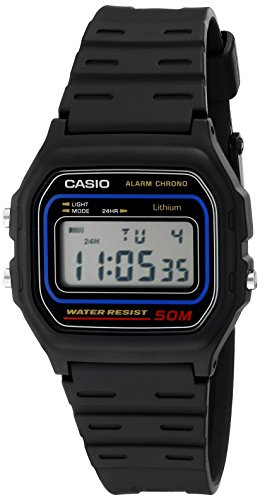 Relógio Masculino Casio Digital W-59-1VQ - Preto