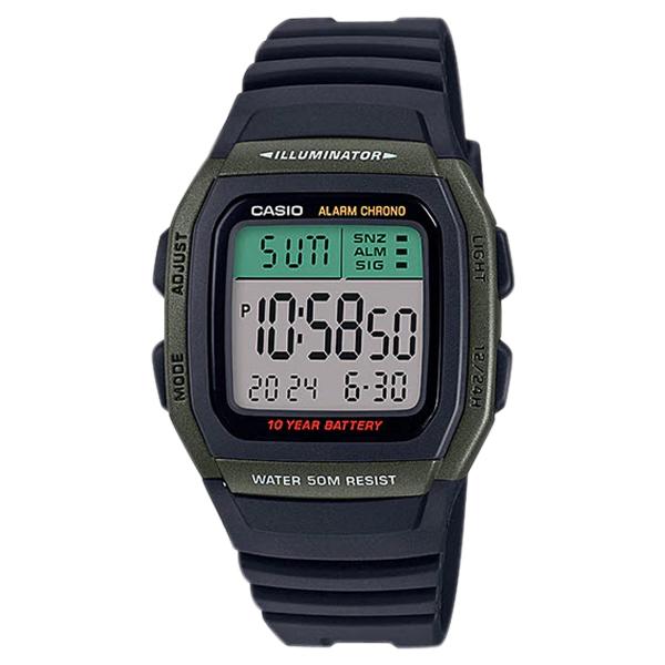 Relógio Casio Digital Masculino W-96H-3AVDF-S