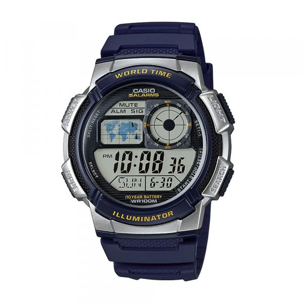 Relógio Masculino Casio Esportivo Hora Muldial AE-1000W-2AVDF - Casio