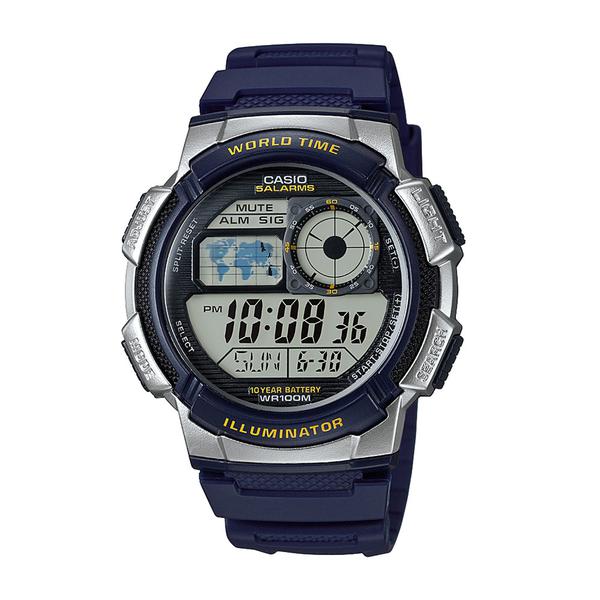 Relógio Masculino Casio Esportivo Hora Mundial AE-1000W-2AVDF AE1000W2AVDF - Casio*