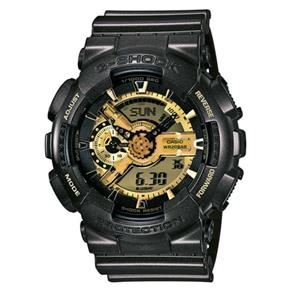 Relogio Masculino Casio G-shock Anadigi Ga-110br-5adr - Marrom