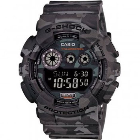 Relogio Masculino Casio G-Shock Anadigi Gd-120Cm-8Dr - Camuflado