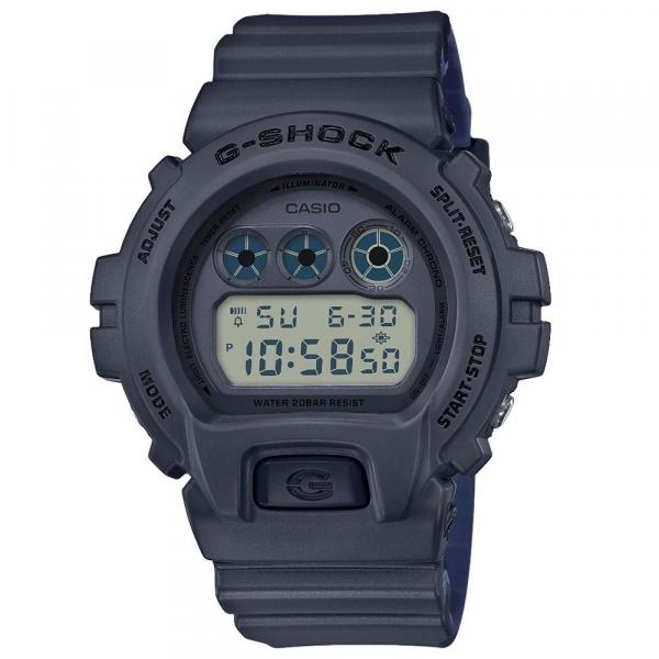 Relógio Masculino Casio G-shock Dw-6900lu-8dr - Cinza/azul