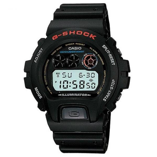 Relógio Masculino Casio G-Shock DW6900-1VDR Preto