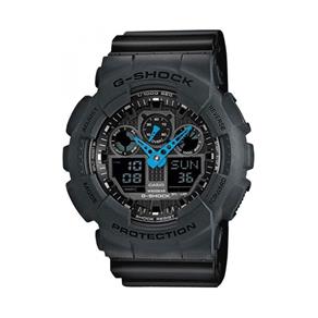 Relógio Masculino Casio G-Shock GA-100C-8ADR 50mm Cinza