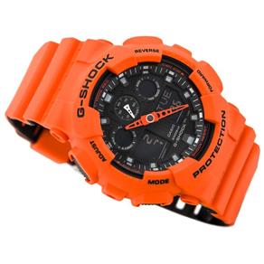 Relógio Masculino Casio G- Shock Ga100L4Acr - Laranja