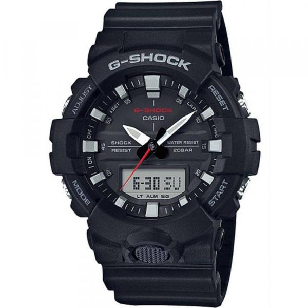 Relógio Masculino Casio G-Shock GA8001ADR - Preto