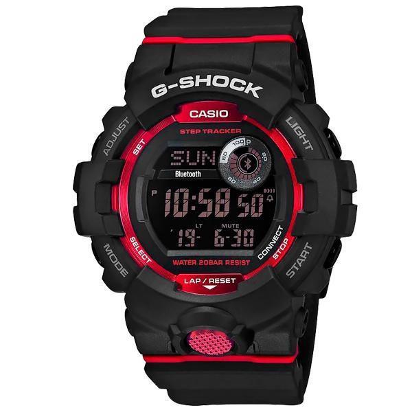 Relógio Masculino Casio G-SHOCK GBD-800-1DR - Preto/Vermelho