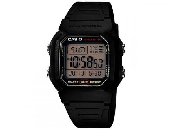 Relógio Masculino Casio Mundial W-800HG-9AVD - Digital Resistente à Água Calendário