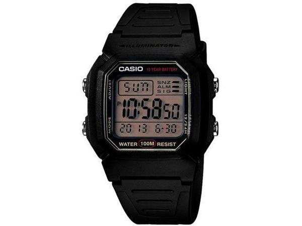 Relógio Masculino Casio Mundial W-800HG-9AVD - Digital Resistente à Água Calendário