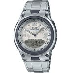 Relógio Masculino Casio Prata Ana-Digi AW-80D-7A2VDF