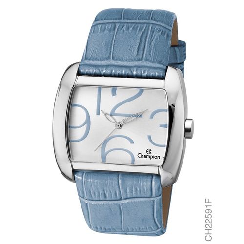 Relógio Masculino Champion CH22591F Pulseira Azul