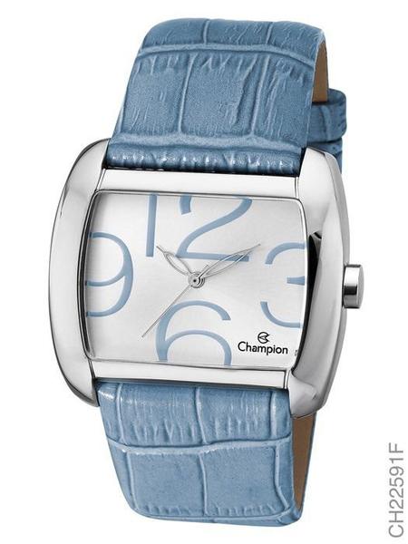 Relógio Masculino Champion CH22591F Pulseira Azul