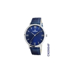 Relógio Masculino Champion Couro Azul CN20604F