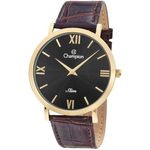 Relogio Masculino Champion Dourado Ca21795p