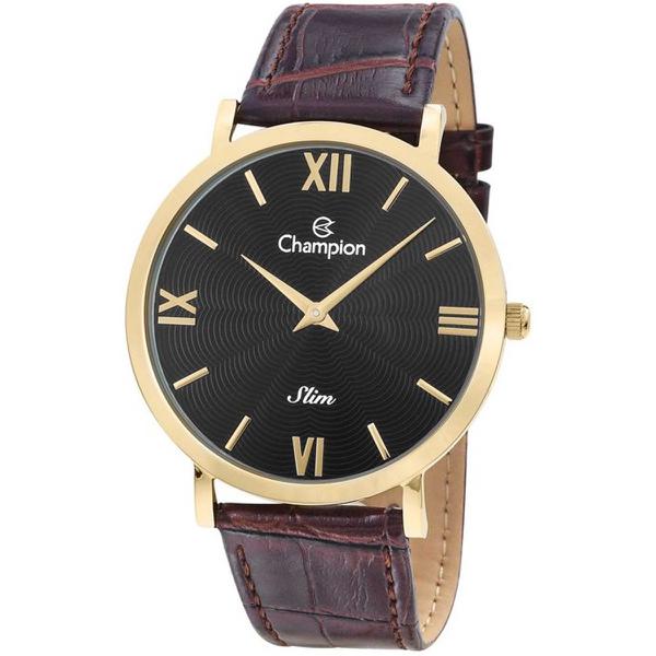 Relogio Masculino Champion Dourado Ca21795p