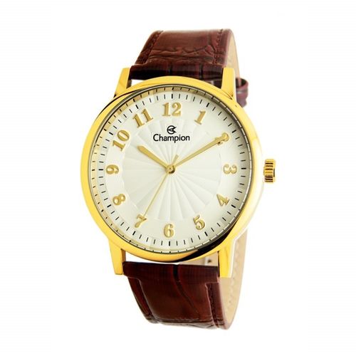 Relogio Masculino Champion Dourado Numeros CN20560S