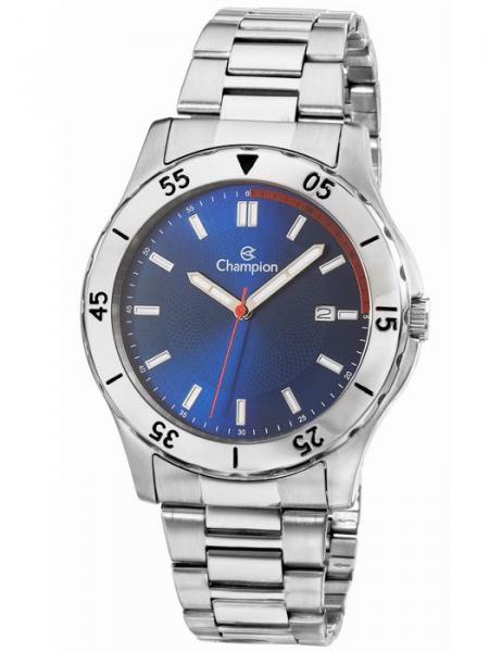 Relógio Masculino Champion Prata com Dial Azul CA30150A