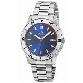 Relógio Masculino Champion Prata com Dial Azul CA30150A