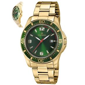 Relógio Masculino Champion Sport Dourado Verde CA30132G