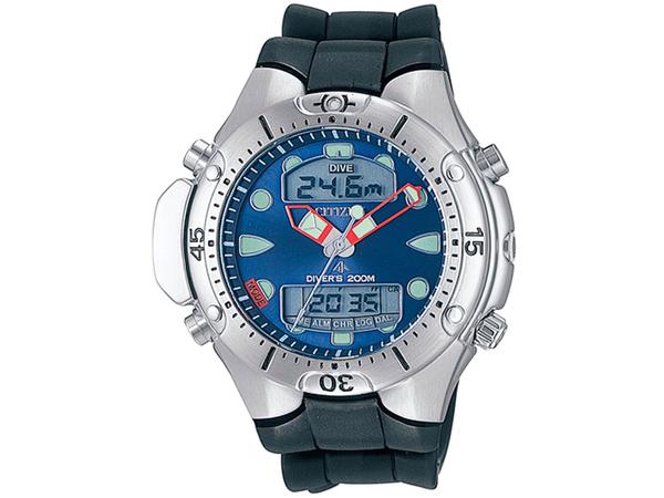 Relógio Masculino Citizen Anadigi Esportivo - Aqualand TZ10128F Preto