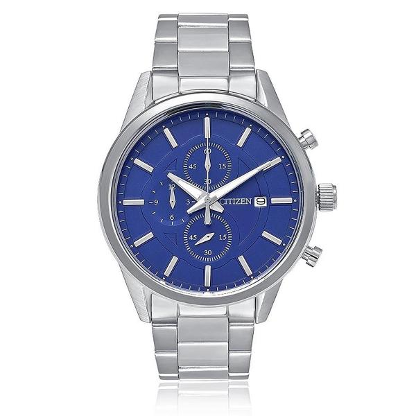 Relógio Masculino Citizen Analógico TZ20411F Fundo Azul