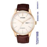 Relogio Masculino Citizen Automatico Couro Tz20788b